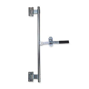 Description: Bar Lock
Material: Steel  
Finish: Zinc
