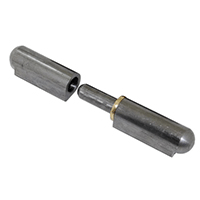 Description: 50mm Steel Weld on Hinge with Steel Pin and Brass Washer
Material: Steel
Size: 50mm
Pin: Steel
Washer: Brass
Grease Fitting: No
