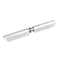 Description: 200mm Aluminum Weld on Hinge with Stainless Steel Pin and Washer
Material: Aluminum
Size: 200mm
Pin: Stainless Steel
Washer: Stainless Steel
Grease Fitting: No
