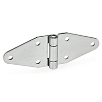 Description: 140 x 50mm Stainless Steel Butt Hinge 
Material: Stainless Steel  
Size: 140 x 50mm
