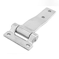Description: 4.5” Strap Hinge 
Material: Stainless Steel
Finish: Polished
Size: 4.5”
