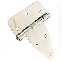 Description: Strap Hinge 
Material: Steel  
Finish: Zinc  
