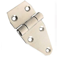 Description: Strap Hinge 
Material: Steel  
Finish: Zinc  
