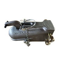 Name:Adjustable Height Coupler
Ball Size: 2''
Capacity: 10000Lbs 
Finish: Oil with Bolts
and Nuts
