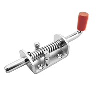 Description: Spring Latch
Material: Steel / Stainless Steel
Finish: Zinc / No
Size: 160mm
