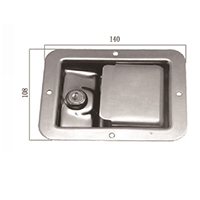 Description: Paddle Lock
Material: Stainless steel 
