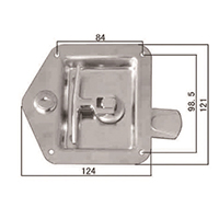Description: Paddle Lock
Material: Stainless Steel  
