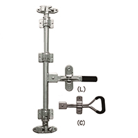 Description: Compression Lock
Material: Steel / Stainless steel  
Finish: Zinc / Polish
