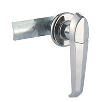 Description: Handle Lock
Material: ZDC base, handle, cylinder. Steel shaft, cam 
Surface: Chrome plated cylinder, handle and base. Zinc plated shaft, cam
Remark: 60 degree or 90 degree turn achieve open and lock. RH/LH open

