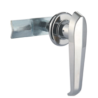 Description: Handle Lock
Material: ZDC base, handle, cylinder. Steel shaft, cam 
Surface: Chrome plated cylinder, handle and base. Zinc plated shaft, cam
Remark: 60 degree or 90 degree turn achieve open and lock. RH/LH open
