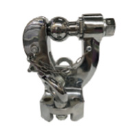 Model:TW-BD2 
Name:Pintle Hook
Product Detail 
Specification:19x19x20cm
Ball Dia.: 2''
Hole spacing: 106x58mm
Capacity: 16000Lbs 
Materials: SS304
Weight:8.00KGS
Car Model: Prado
