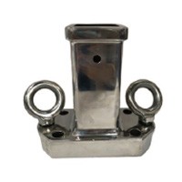 Model:TW-BD5 
Name:Pintle Hook Base
Product Detail 
Hole spacing: 106x58mm
Materials: SS304
Car Model: Prado
