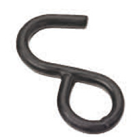 Model: TWSH07
Description: S Hook with Plastic Coating
BS: 1200KG/2540LBS
