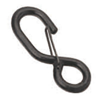 Model: TWSH17
Description: Plastic Coating S Hook with Keeper
BS: 1300KG/2800LBS
