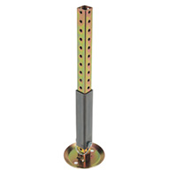 Model:TW-TJL101 
Name:Trailer Stabilizer
Description: 1.5" Square, 
Adjusts from 8" to 27"
Dimensions:5.3”x20”x5.3”
(Shipping)
Weight:4.4 LBS
Finish: Yellow zinc-plated
