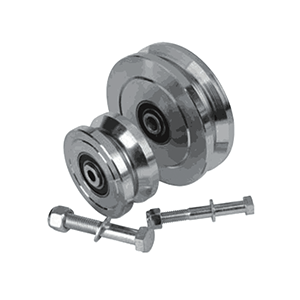 Description: V Groove Wheels
Diameter: 98mm
Inside Width: 44mm
Outside Width: 1/2”x95
Weight: 2.44kg
